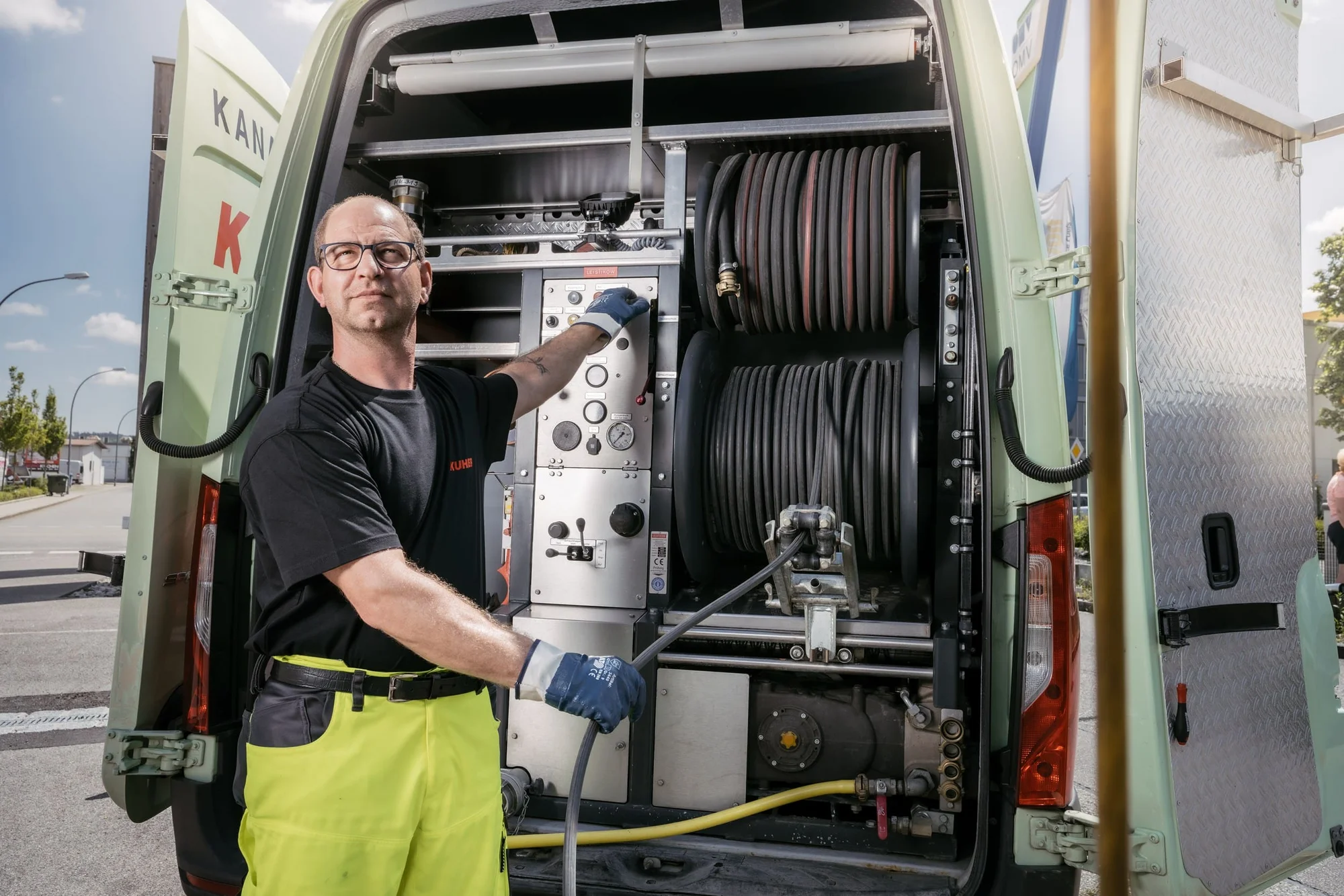 TV Kanaluntersuchung mit moderner Kameratechnik